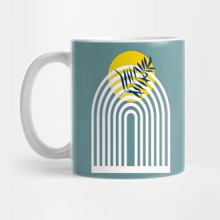 White Rainbow Mug